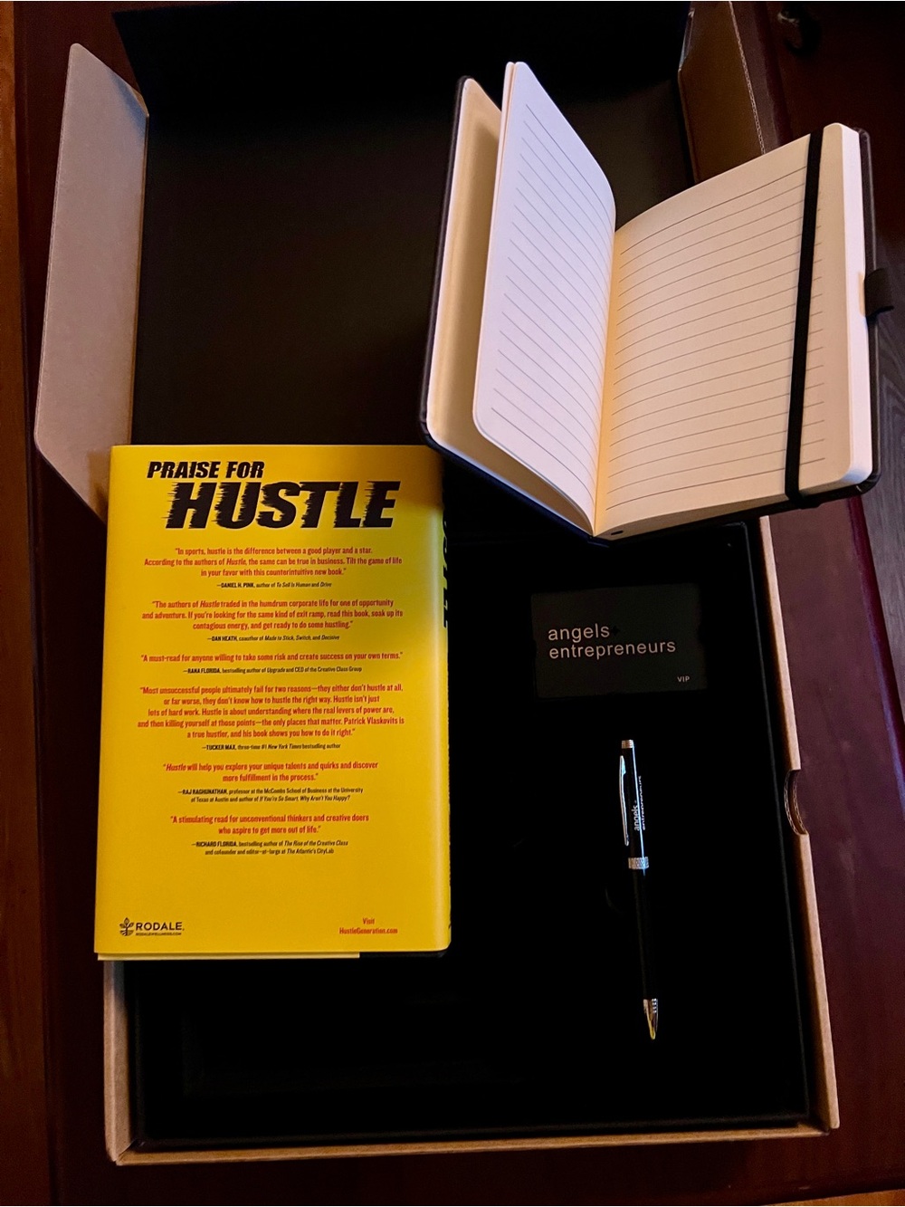 Hustle Book, Notebook, Pen, VIP Card Set - Picture 5 of 5